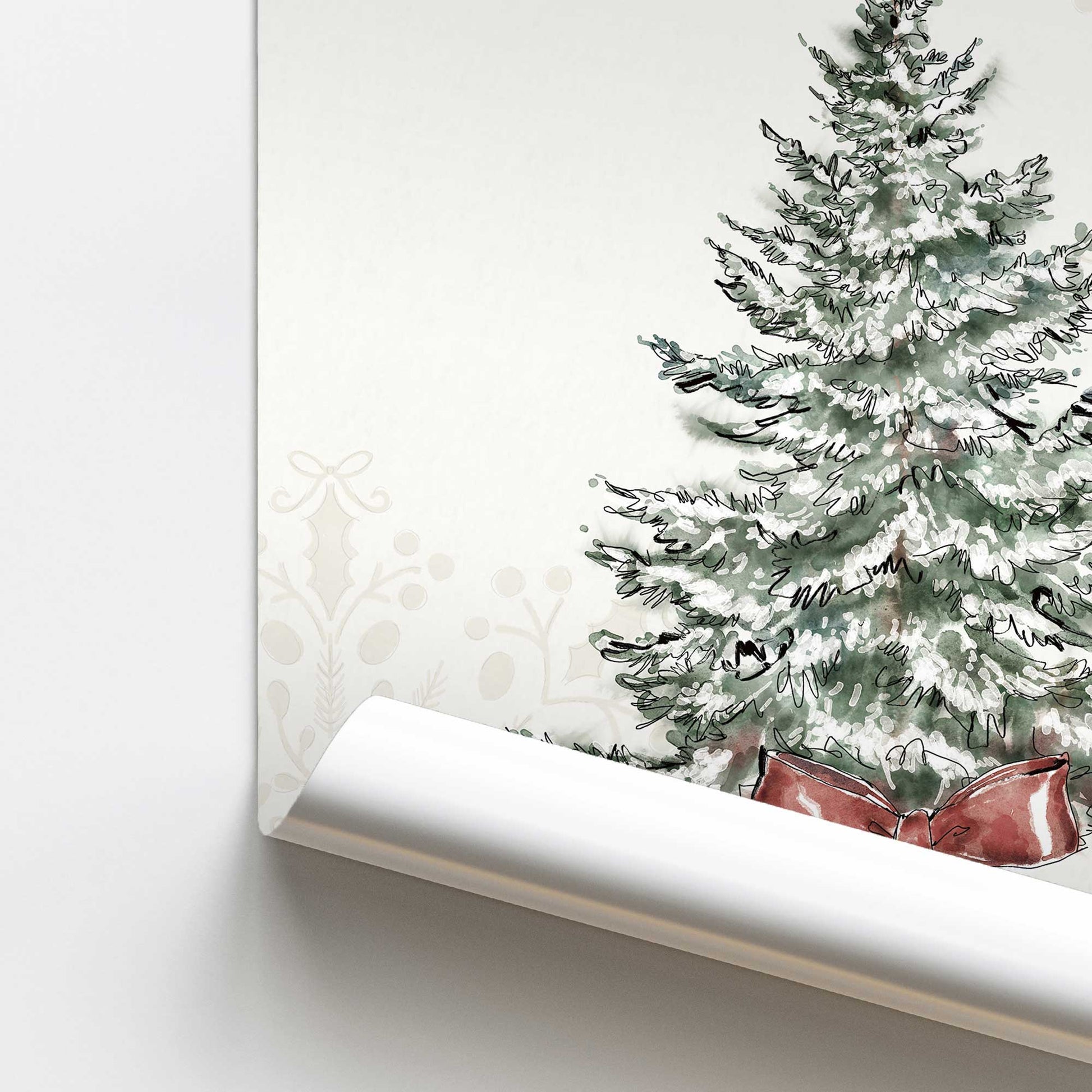 [Color:Rolled Print], Picture of close up of art