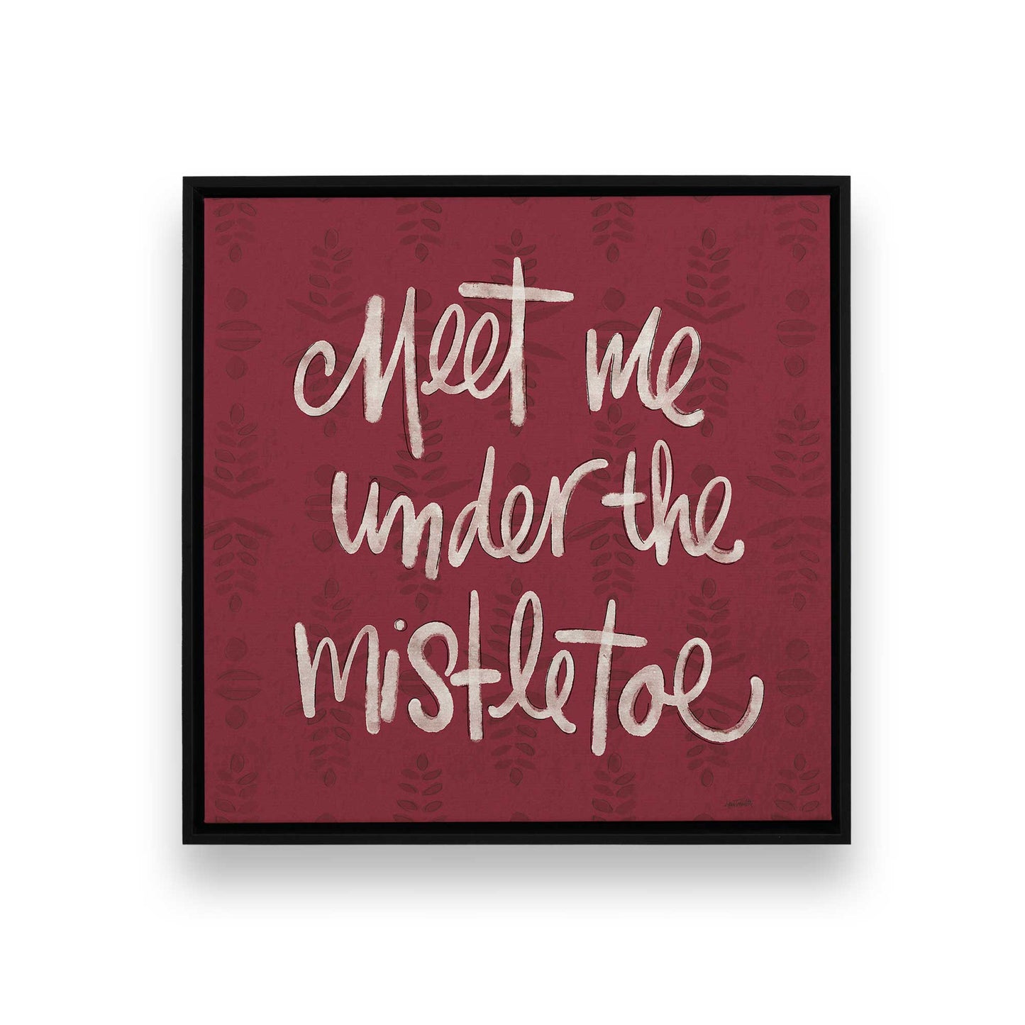 [Color:Satin Black], Picture of art in a Satin Black frame