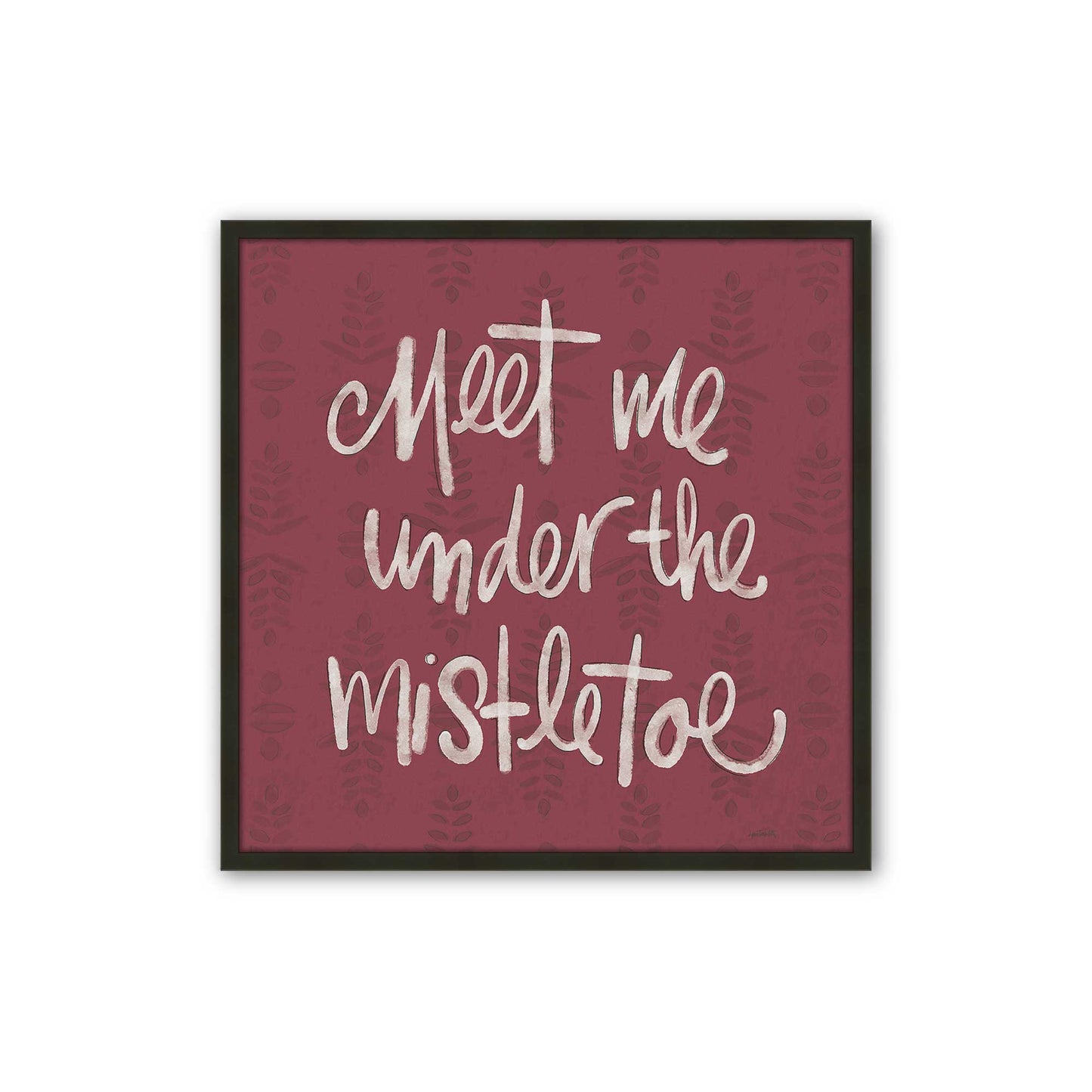 [Color:Satin Black], Picture of art in a Satin Black frame