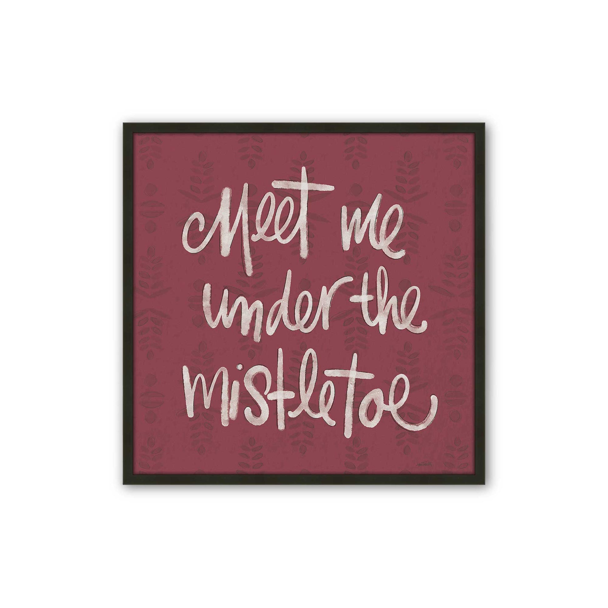 [Color:Satin Black], Picture of art in a Satin Black frame