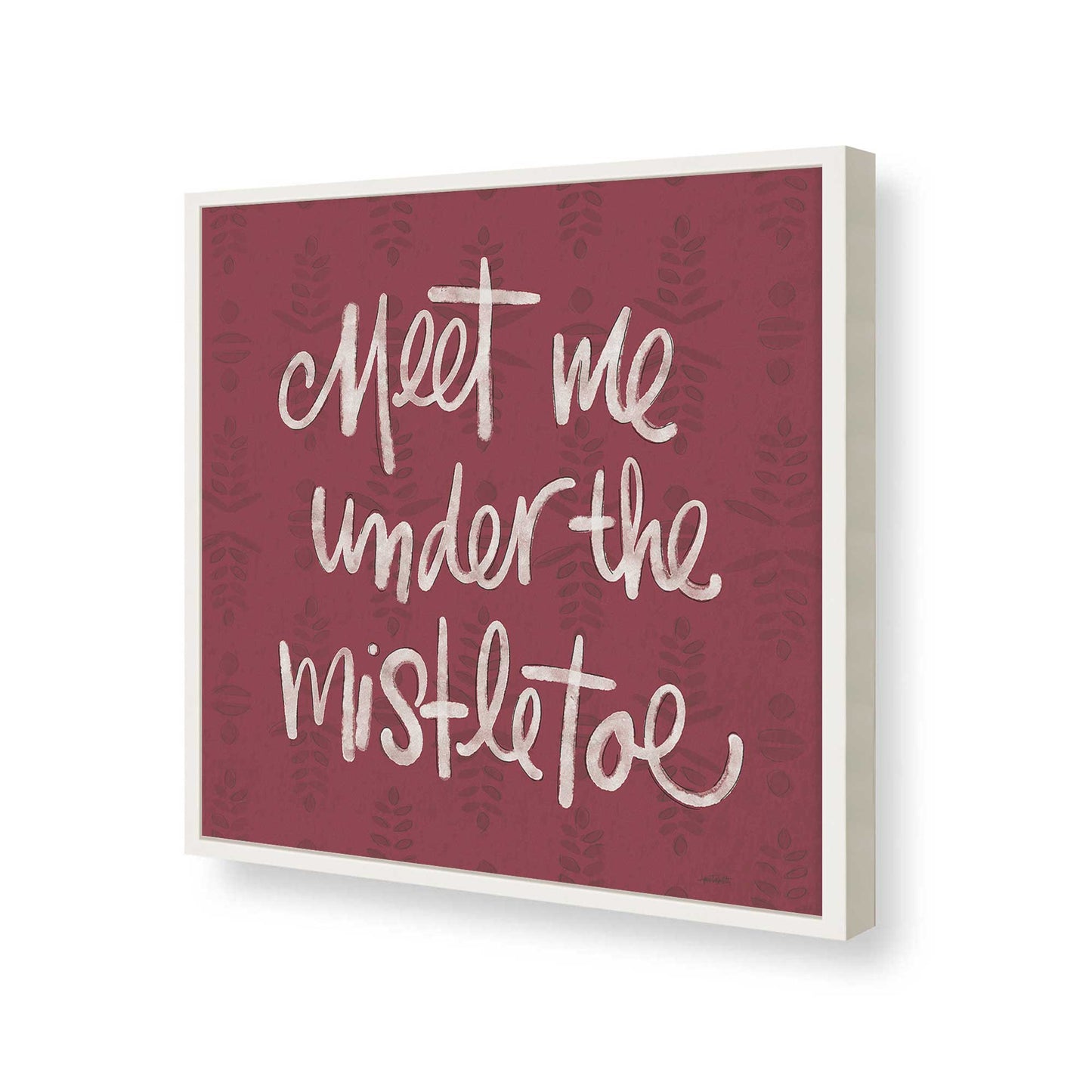 [Color:Opaque White], Picture of art in a Opaque White frame of the corner