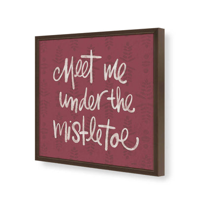 [Color:Espresso], Picture of art in a Espresso frame of the corner