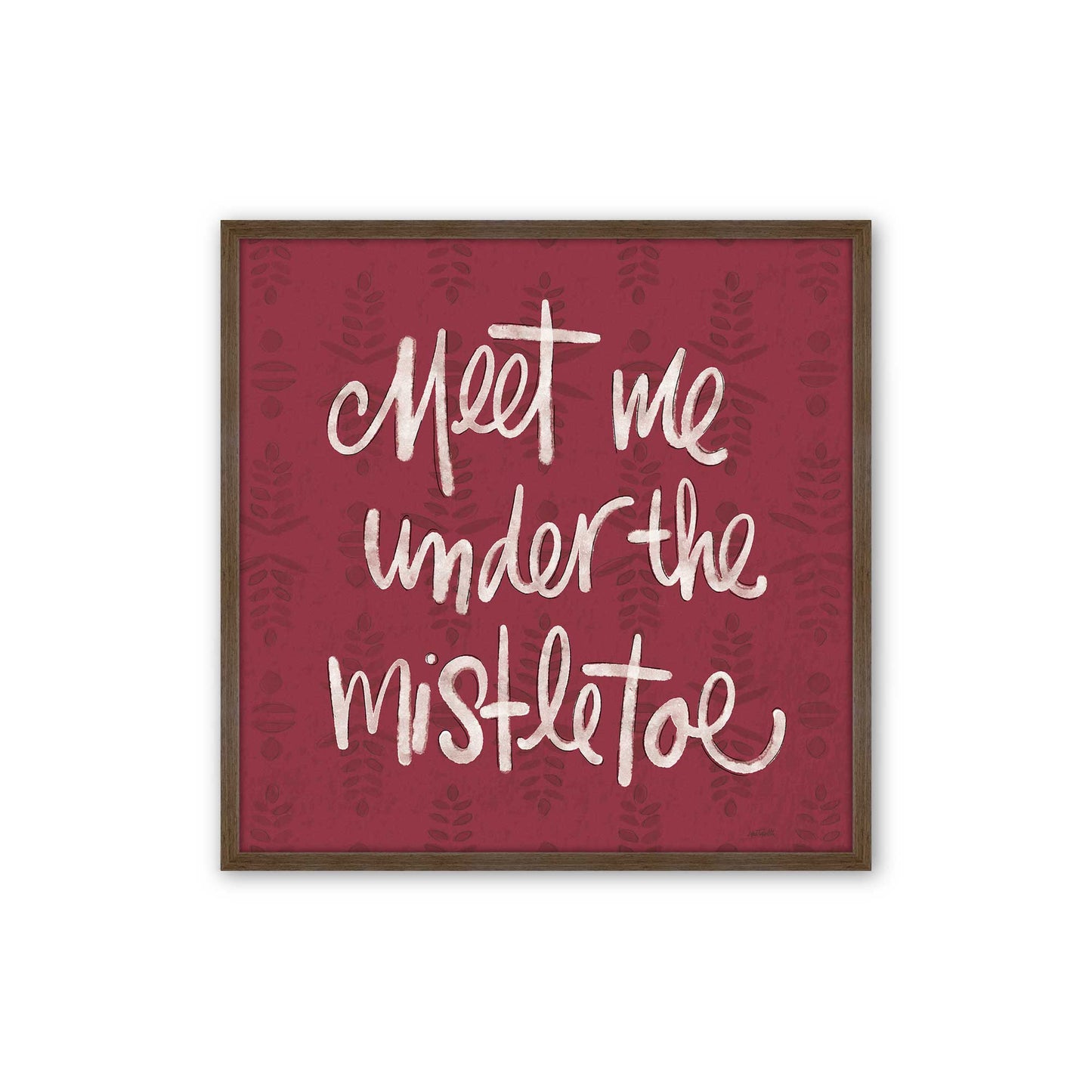 [Color:Walnut], Picture of art in a Walnut frame