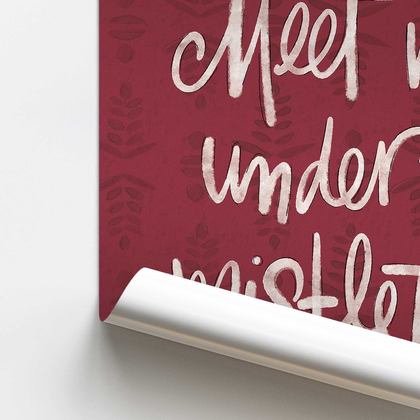 [Color:Rolled Print], Picture of close up of art