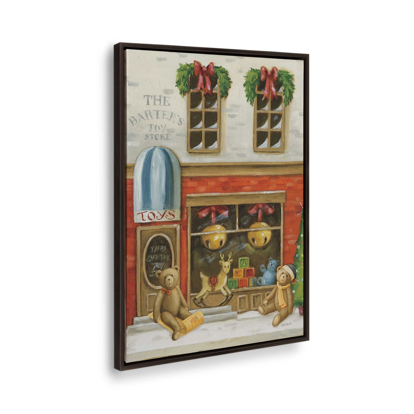 [Color:Espresso], Picture of the corner of the art