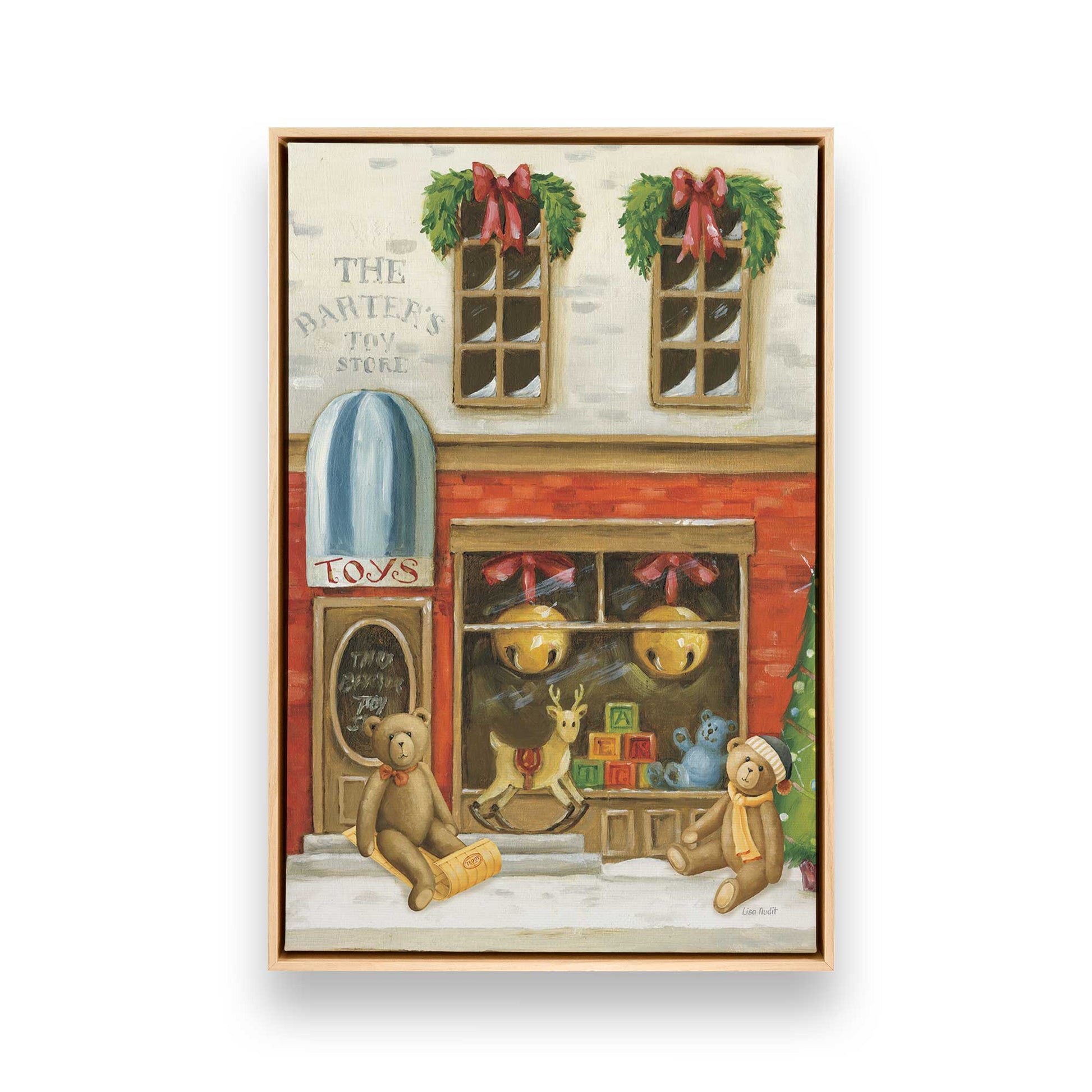 [Color:American Maple], Picture of art in an American Maple frame
