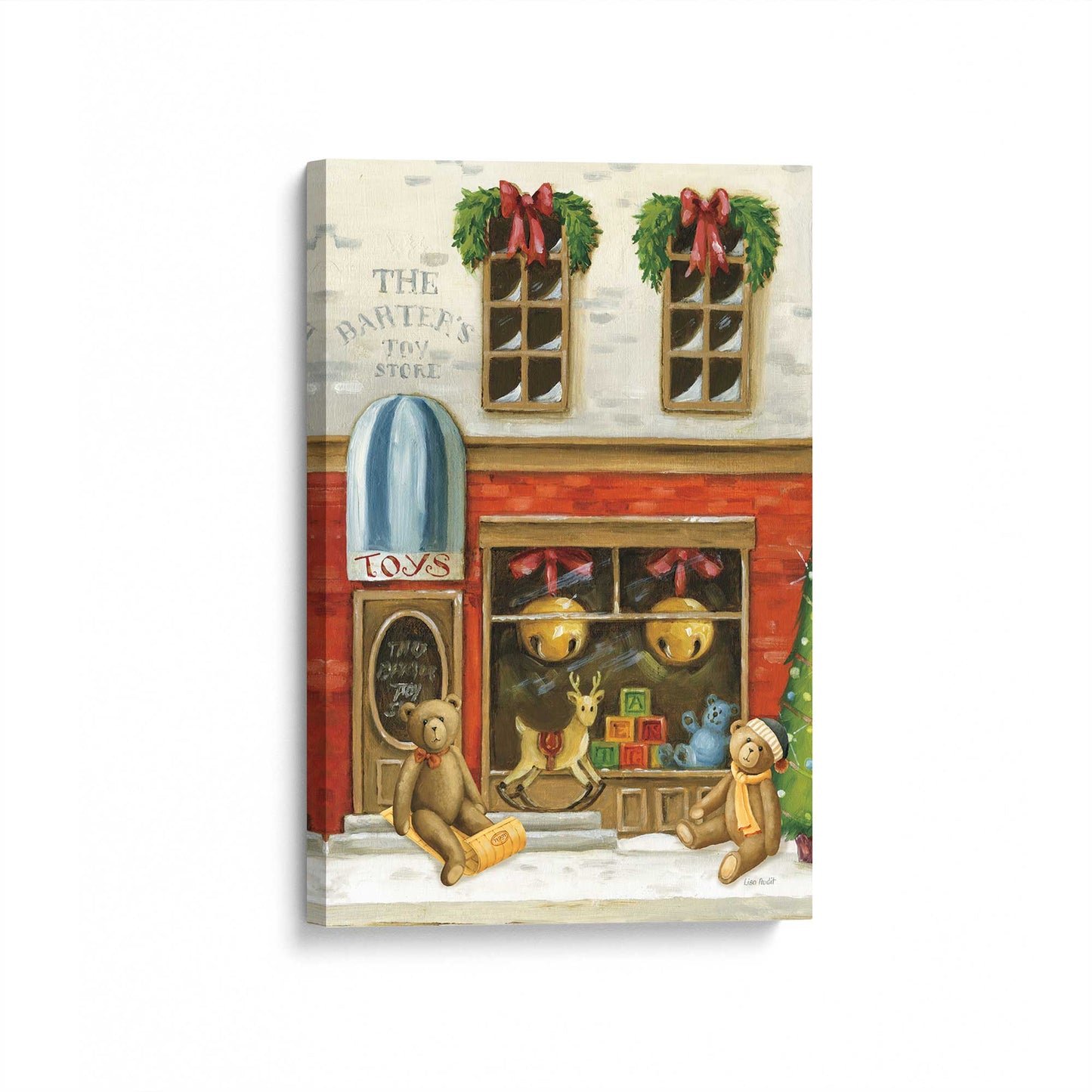 [Color:Stretched Canvas], Picture of art at an angle