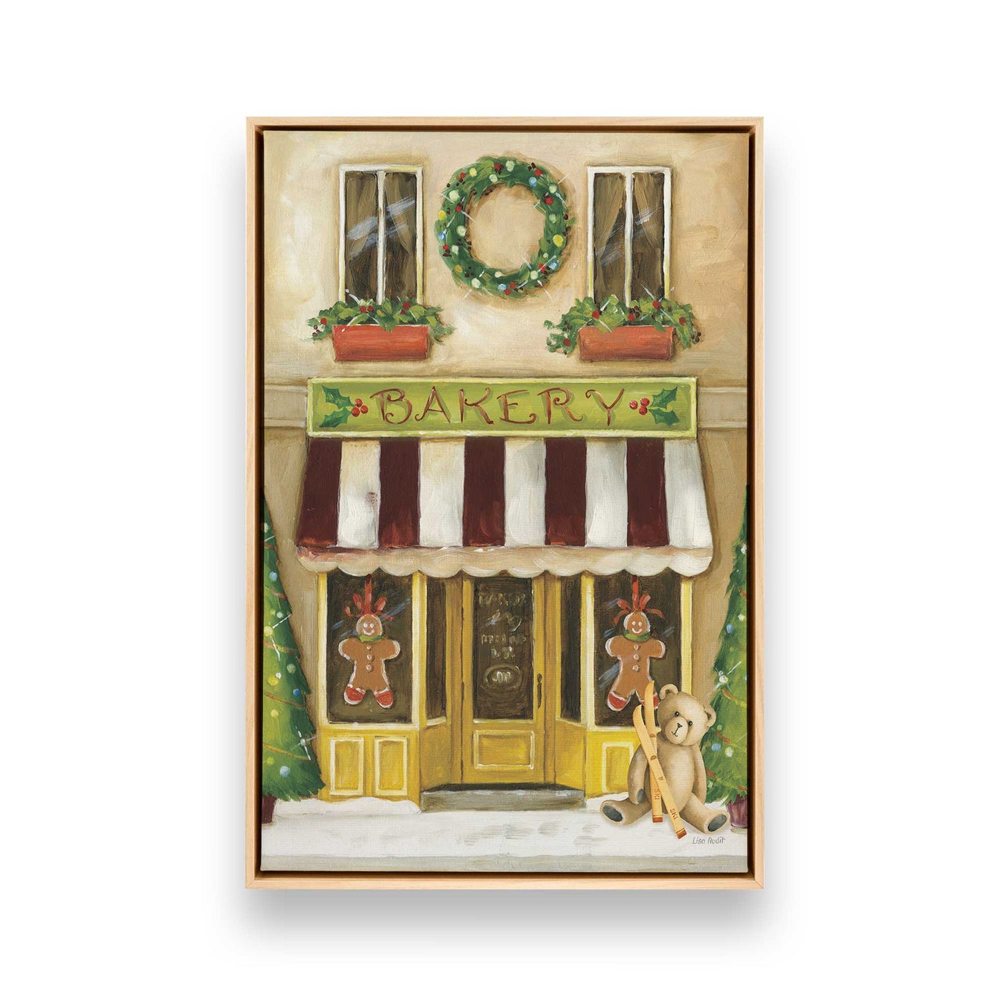 [Color:American Maple], Picture of art in a American Maple frame