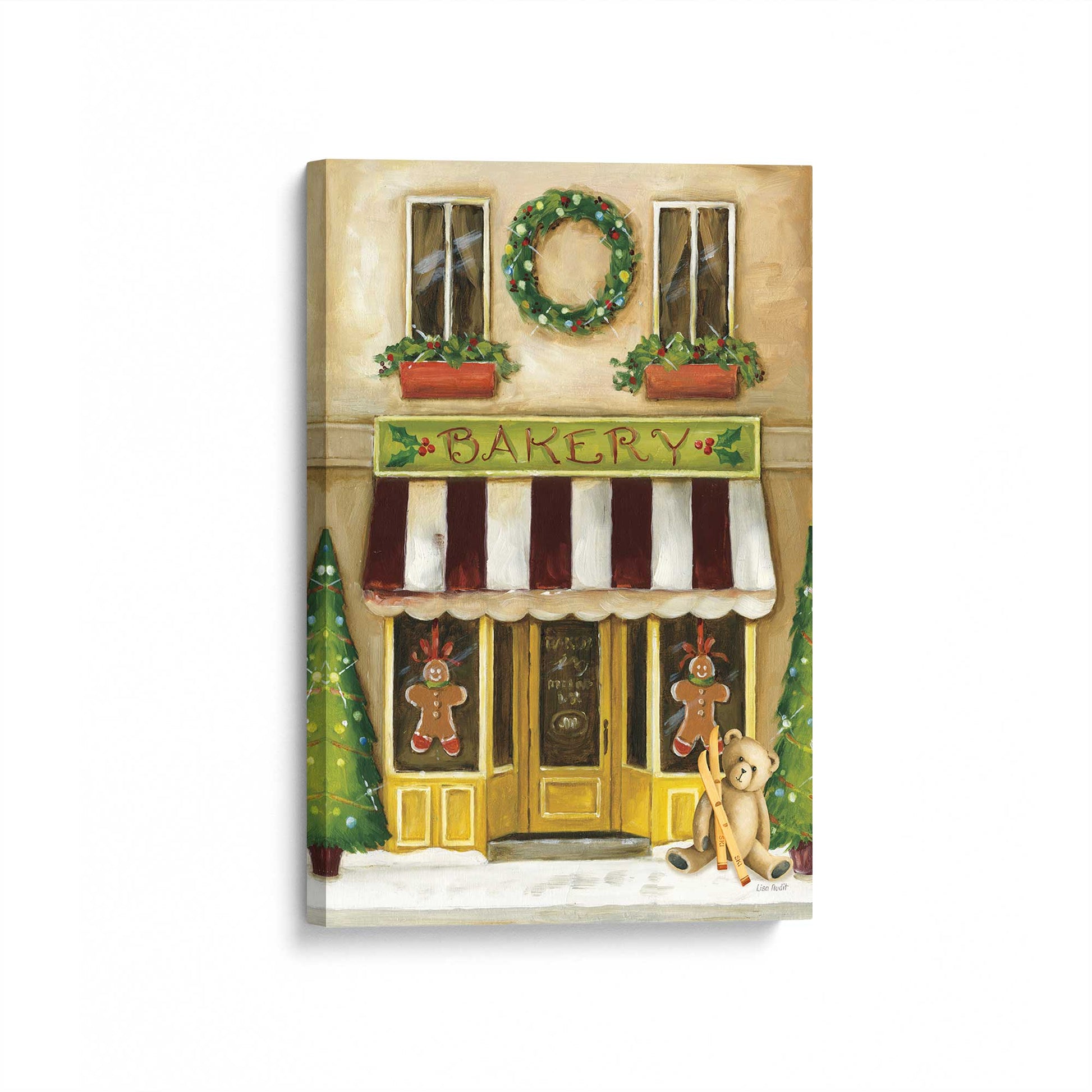 [Color:Stretched Canvas], Picture of art at an angle