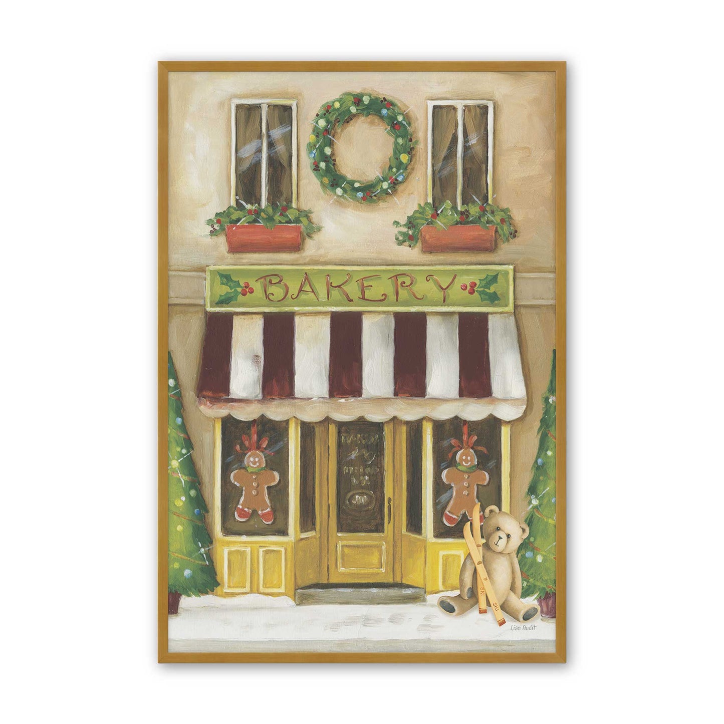 [Color:Polished Gold], Picture of art in a Polished Gold frame