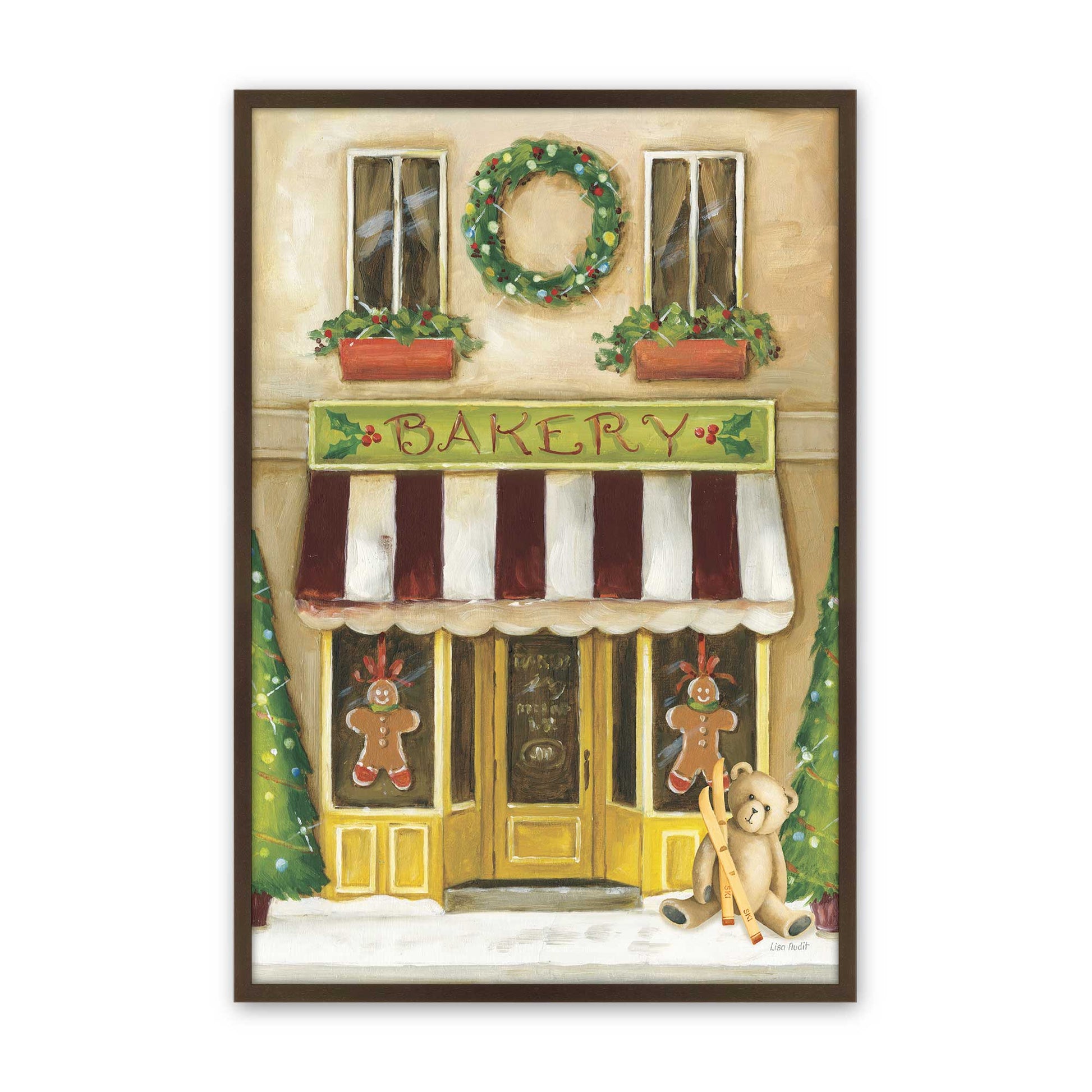 [Color:Belvinder Brown], Picture of art in a Belvinder Brown frame