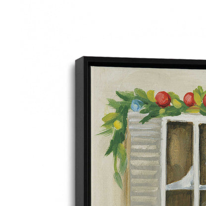 [Color:Satin Black], Picture of art in a Satin Black frame at an angle