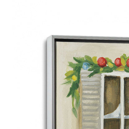 [Color:Polished Chrome], Picture of art in a Polished Chrome frame at an angle