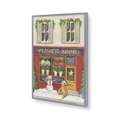 [Color:Polished Chrome], Picture of art in a Polished Chrome frame of the corner