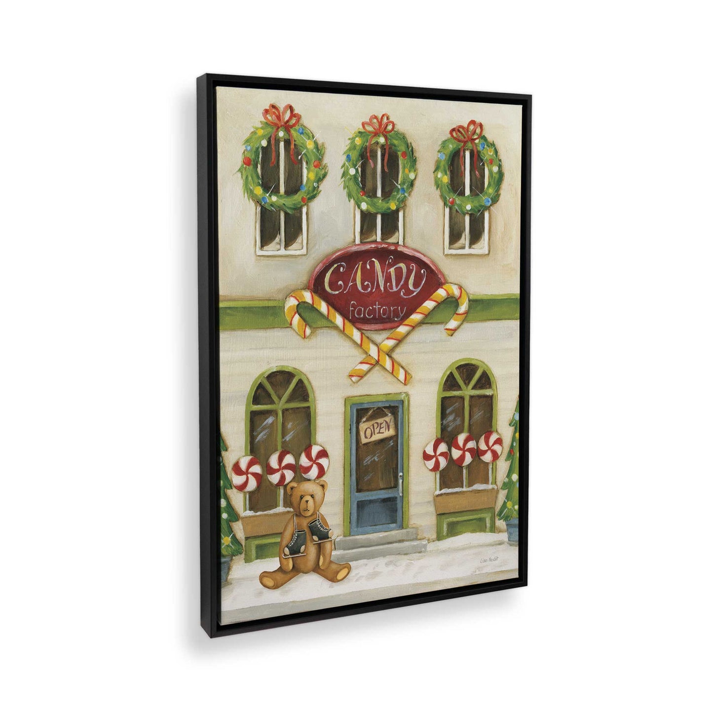 [Color:Satin Black], Picture of the corner of the art