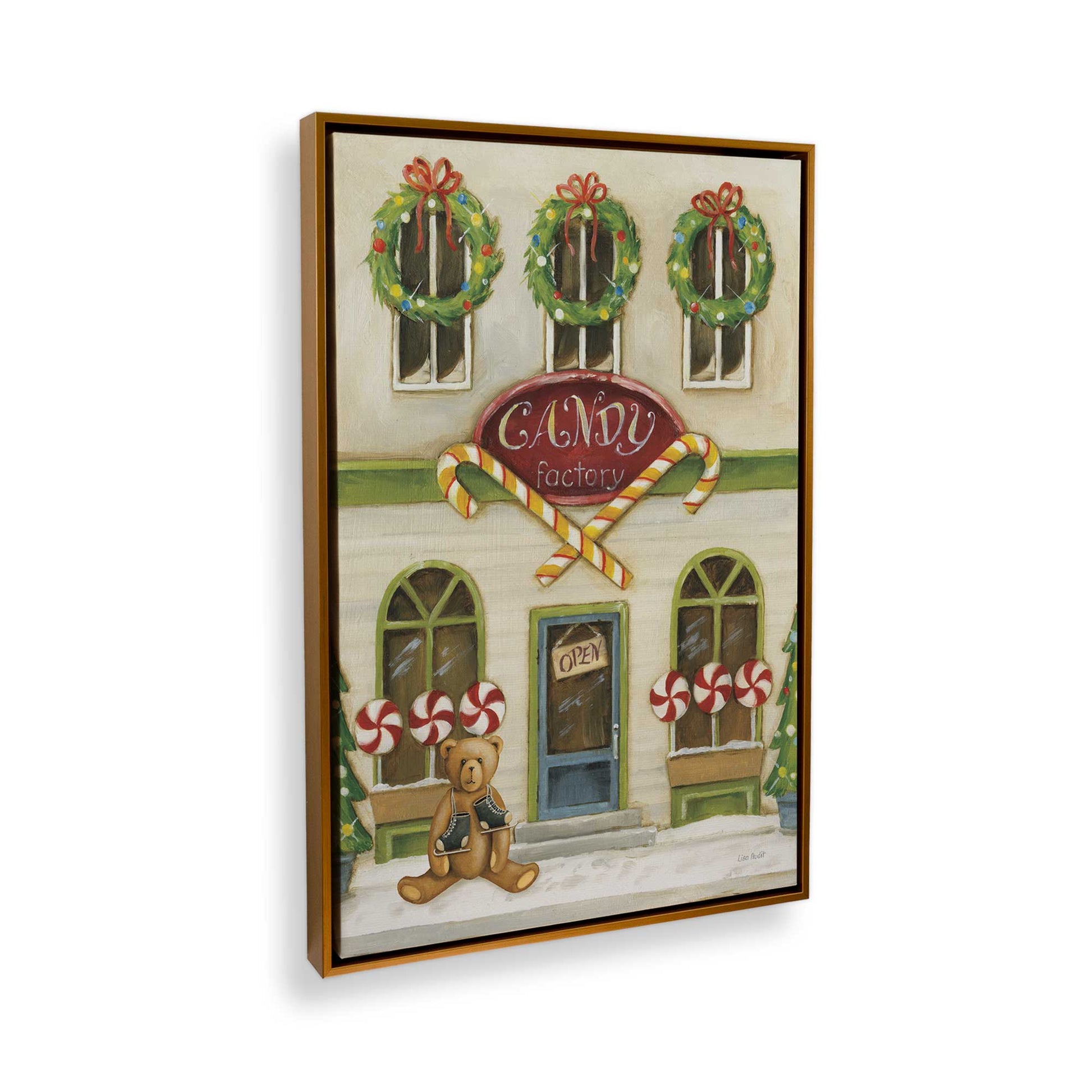 [Color:Polished Gold], Picture of the corner of the art