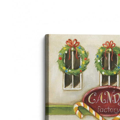 [Color:Stretched Canvas], Picture of the corner of the art