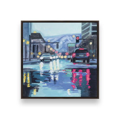 [Color:Espresso], Picture of art in an Espresso frame