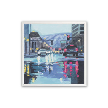 [Color:Opaque White], Picture of art in a Opaque White frame