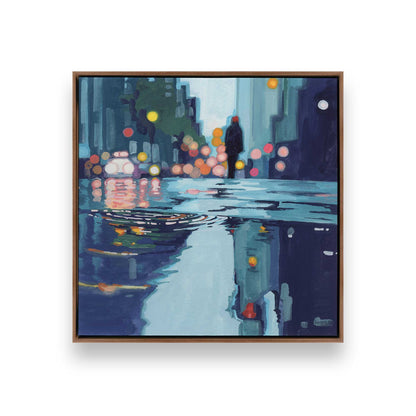 [Color:Walnut], Picture of art in a Walnut frame