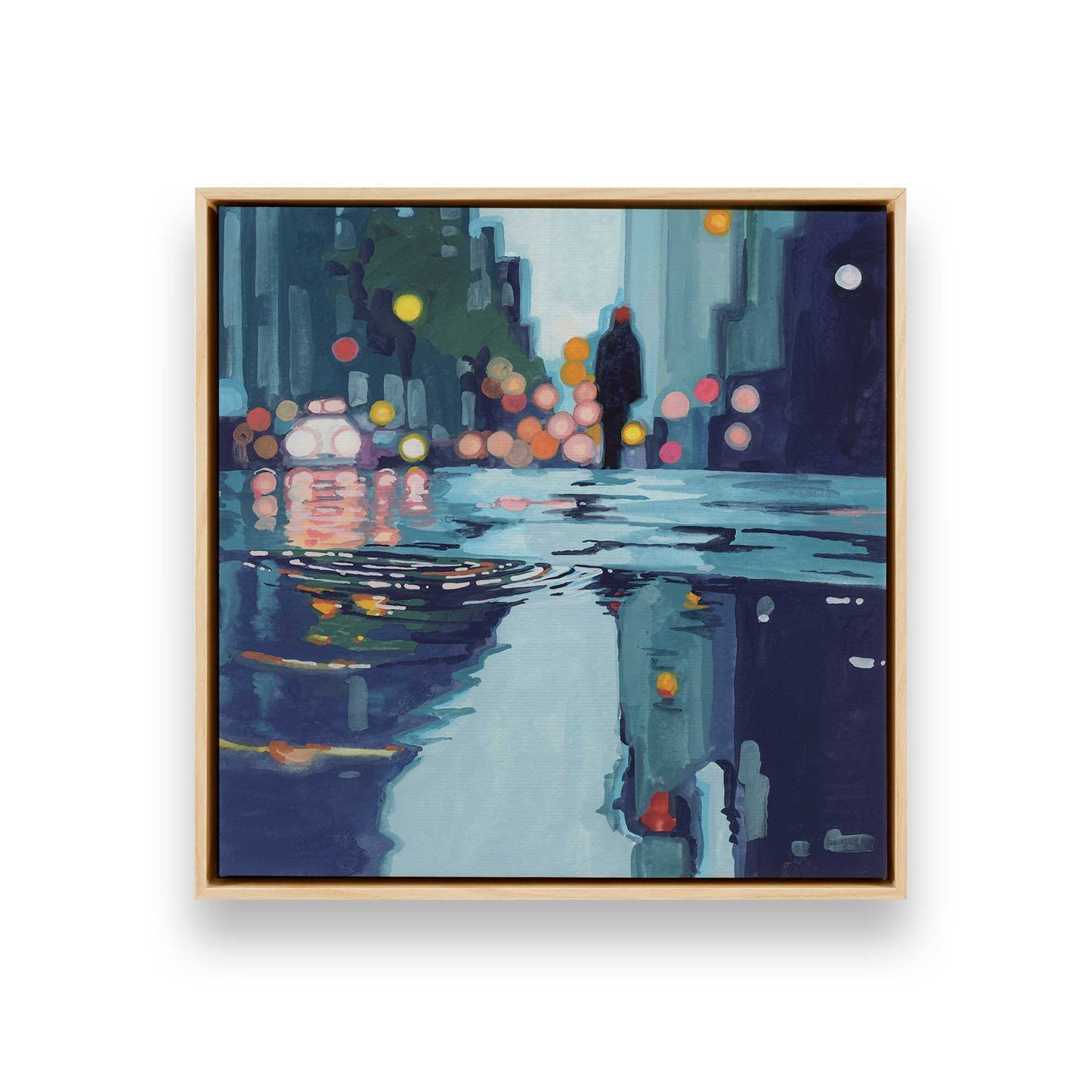 [Color:American Maple], Picture of art in an American Maple frame