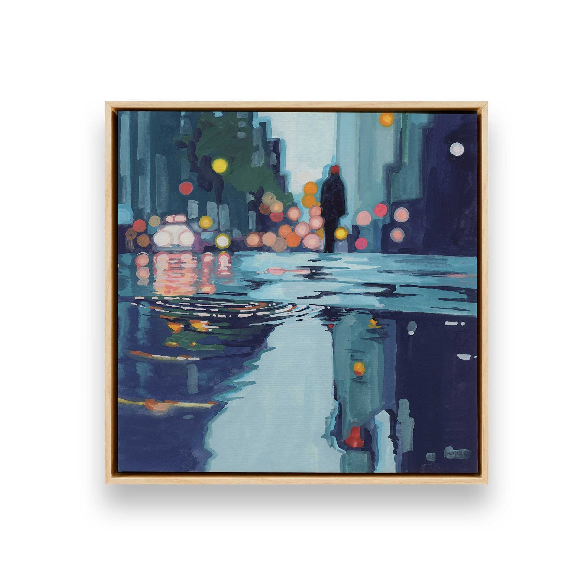 [Color:American Maple], Picture of art in an American Maple frame