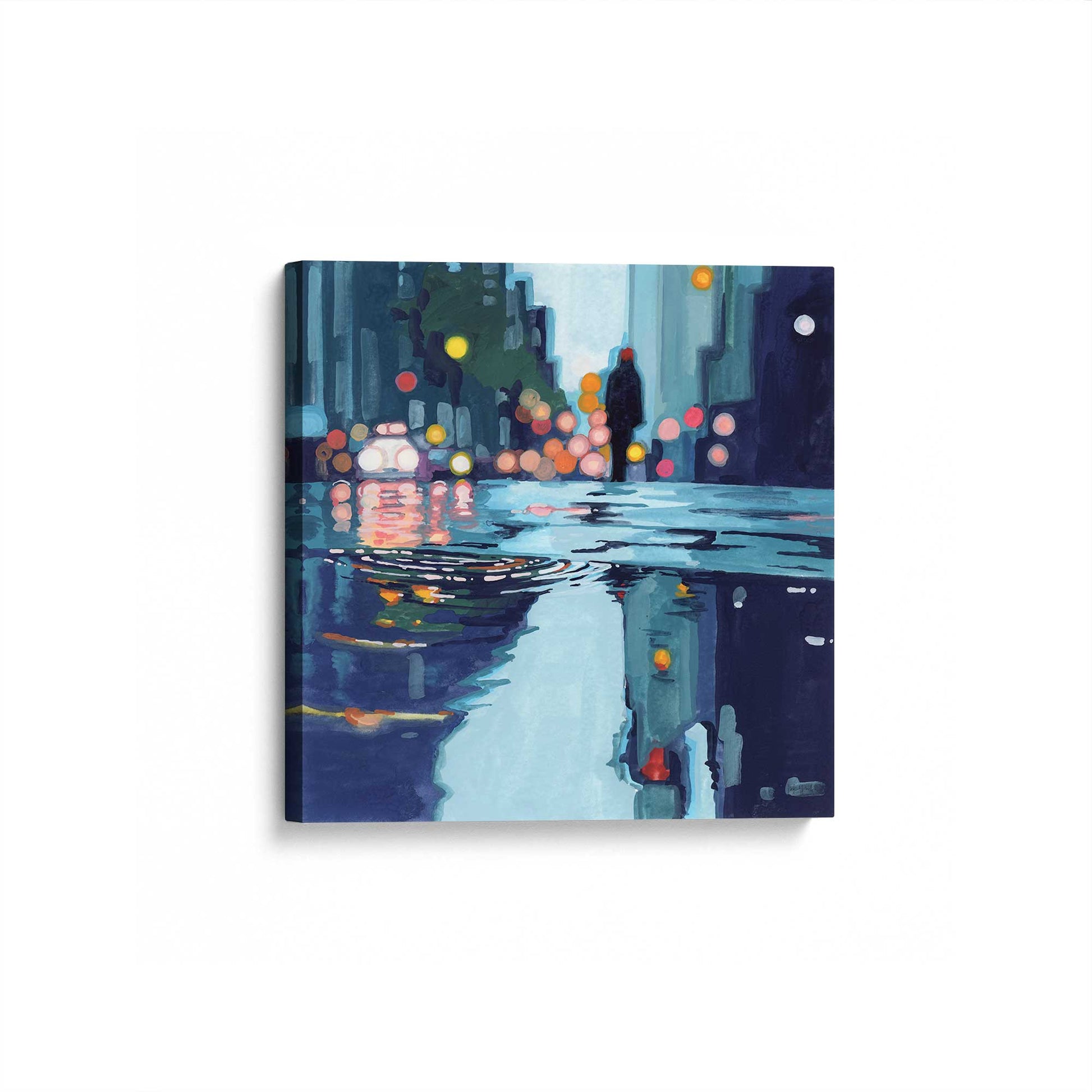 [Color:Stretched Canvas], Picture of art at an angle