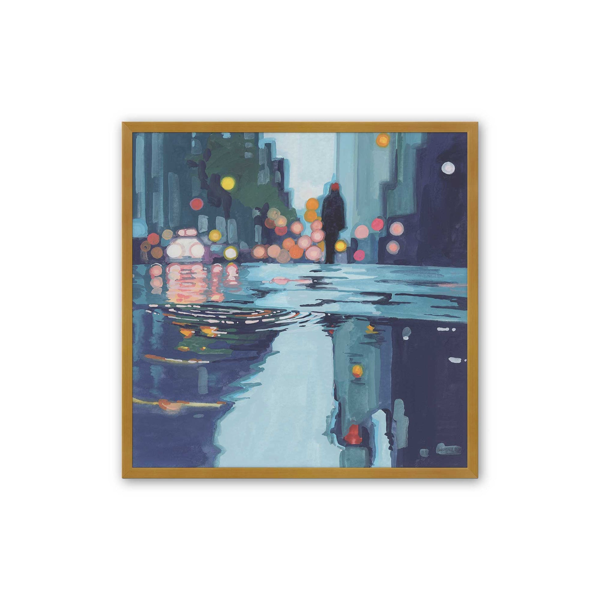 [Color:Polished Gold], Picture of art in a Polished Gold frame