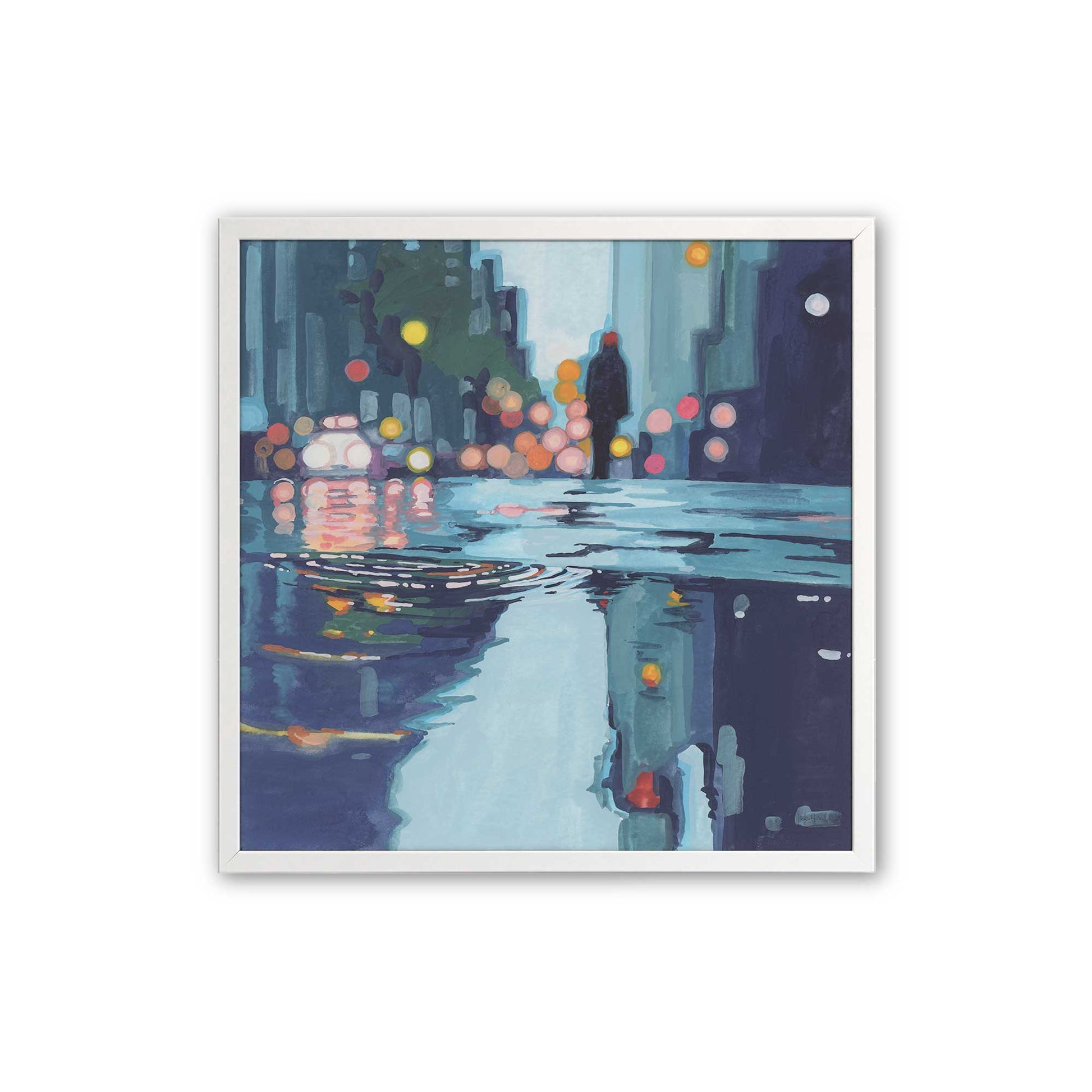 [Color:Opaque White], Picture of art in a Opaque White frame