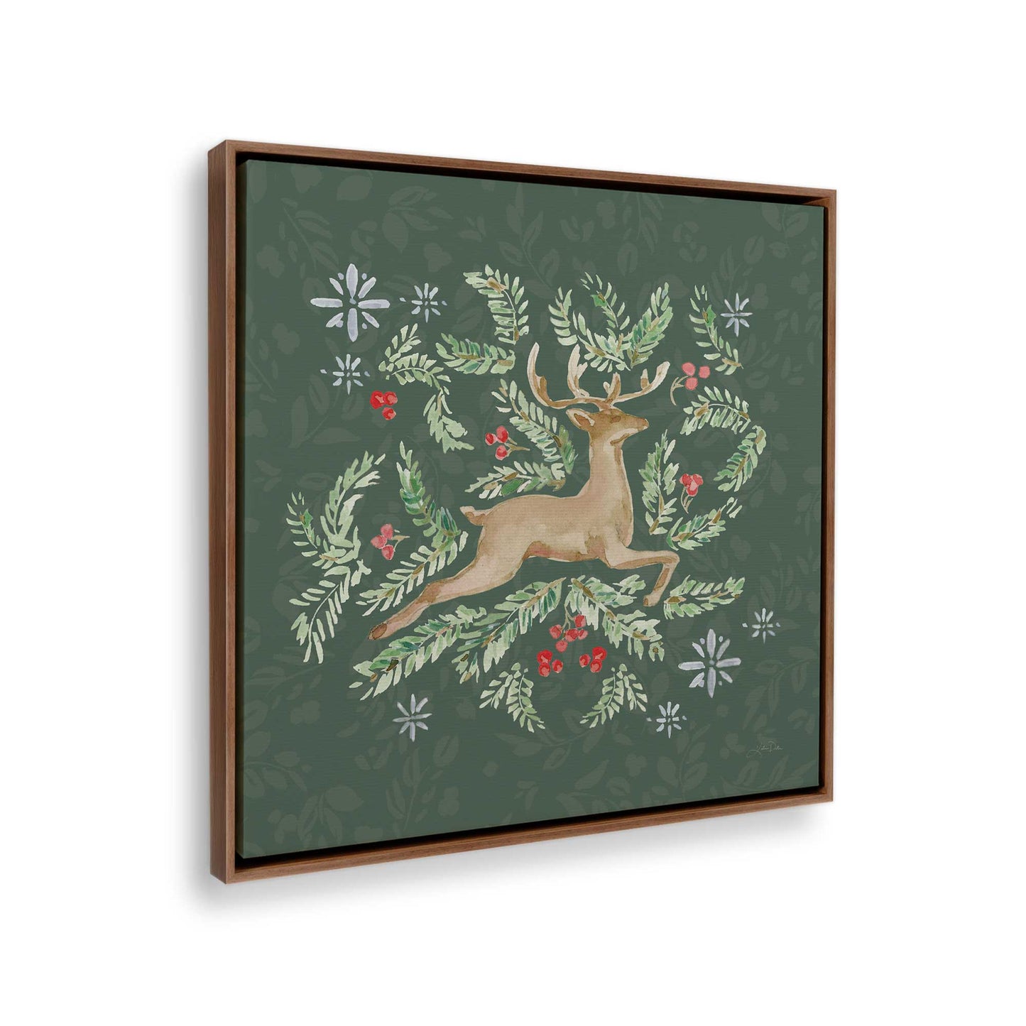 [Color:Walnut], Picture of the corner of the art