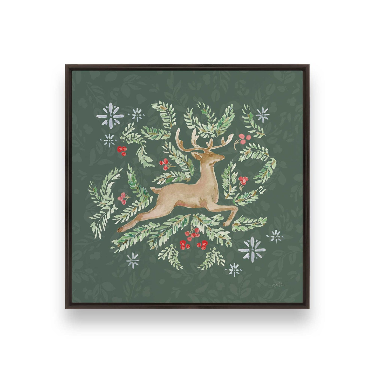 [Color:Espresso], Picture of art in a Espresso frame