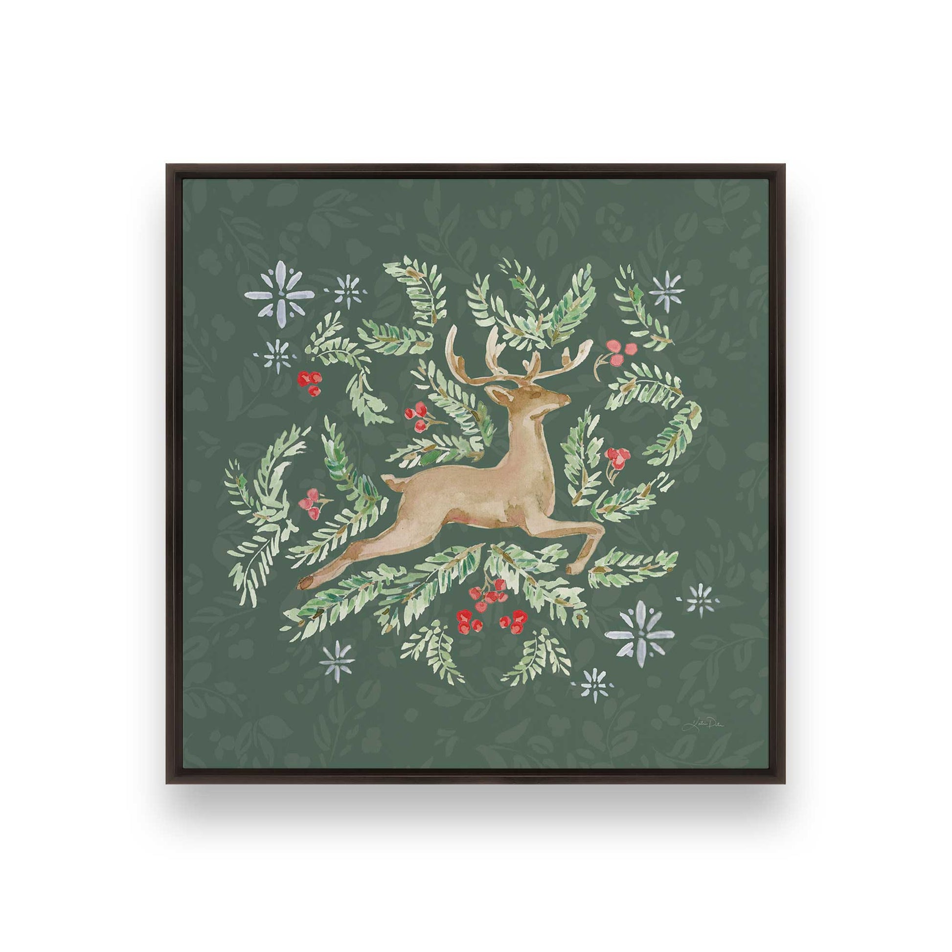 [Color:Espresso], Picture of art in a Espresso frame