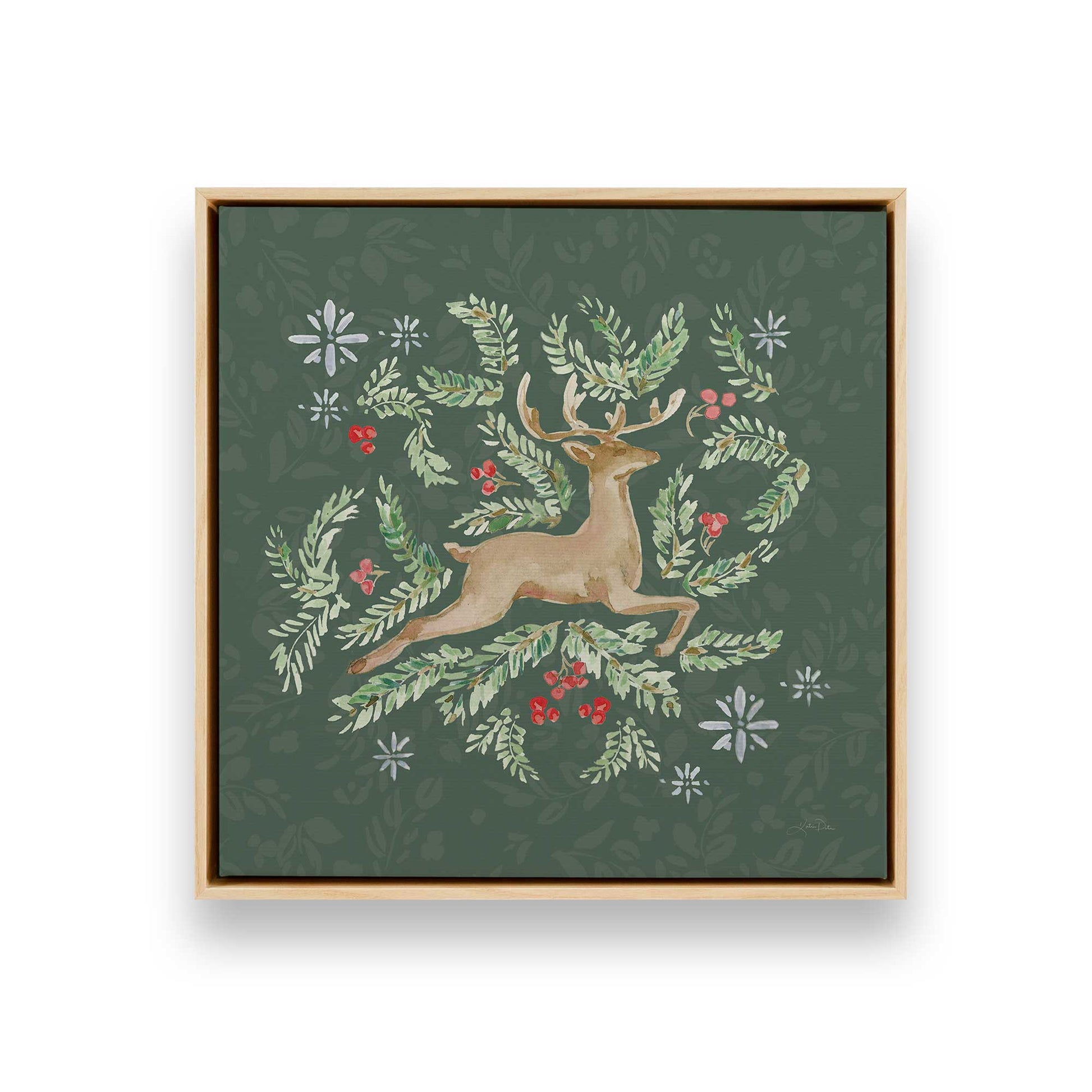 [Color:American Maple], Picture of art in a American Maple frame