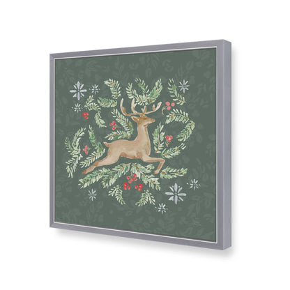 [Color:Opaque White], Picture of art in a Opaque White frame of the corner