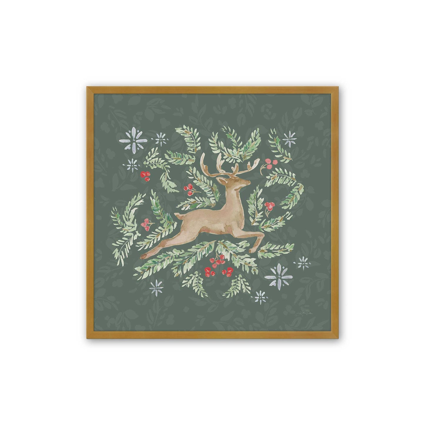 [Color:Polished Gold], Picture of art in a Polished Gold frame