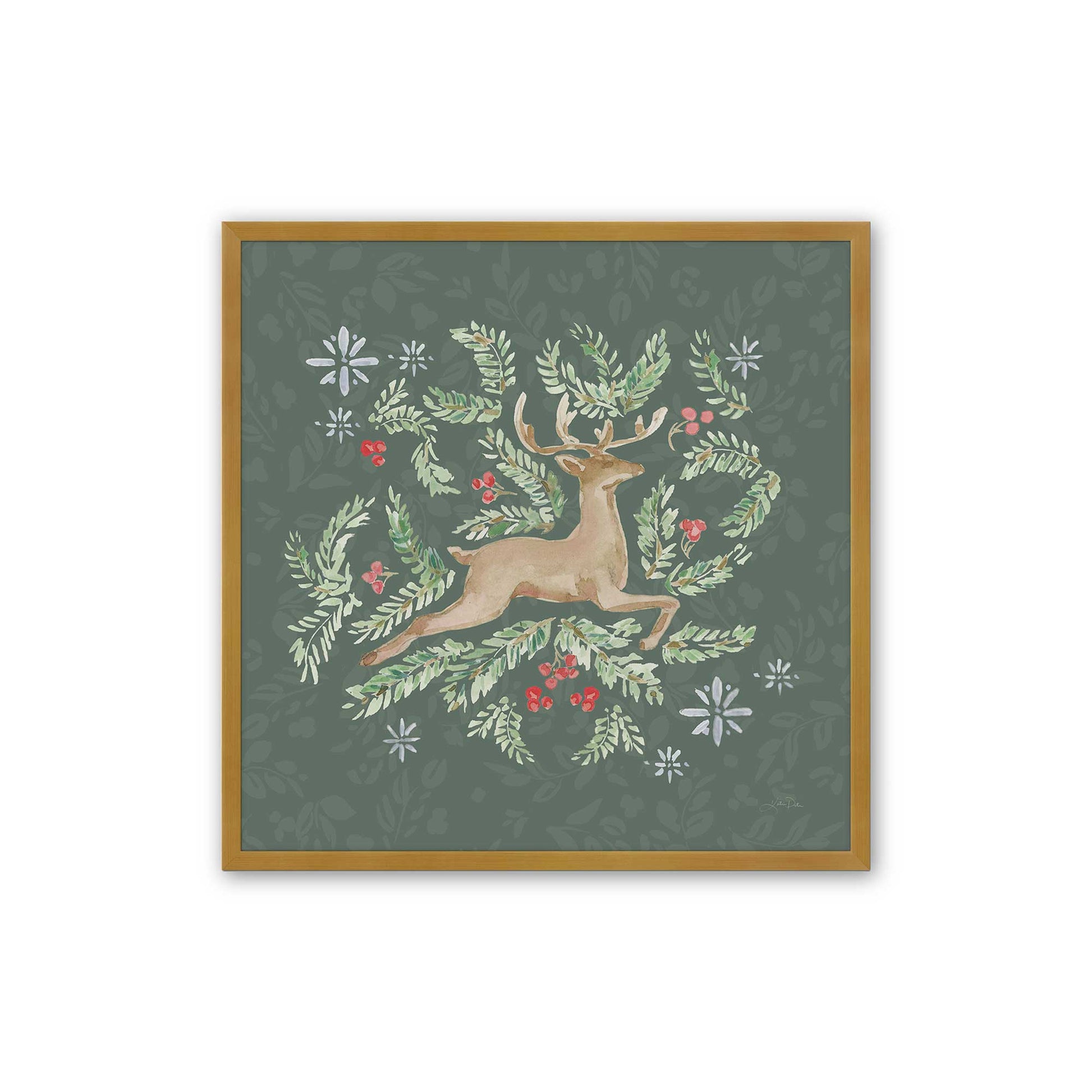 [Color:Polished Gold], Picture of art in a Polished Gold frame