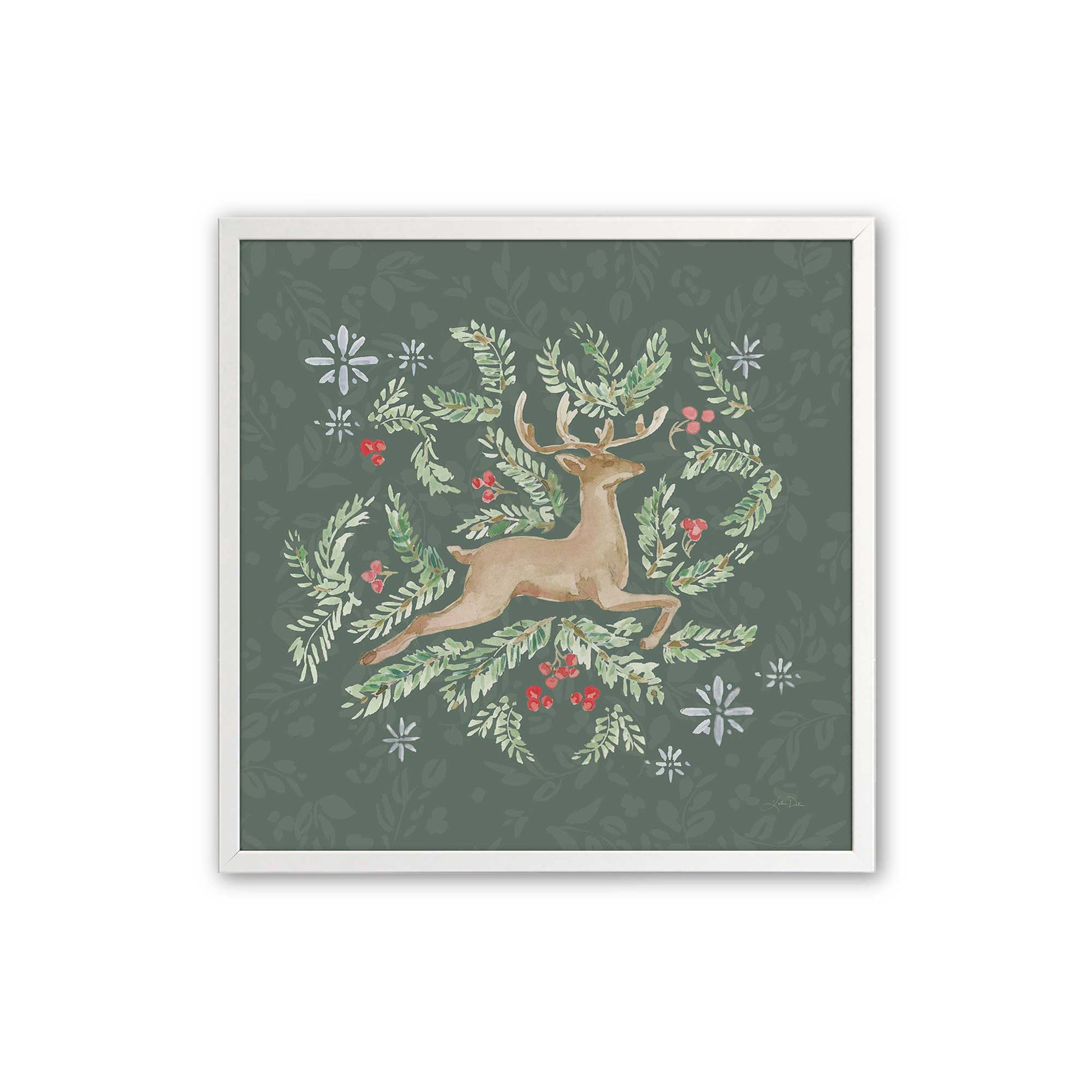 [Color:Opaque White], Picture of art in an Opaque White frame