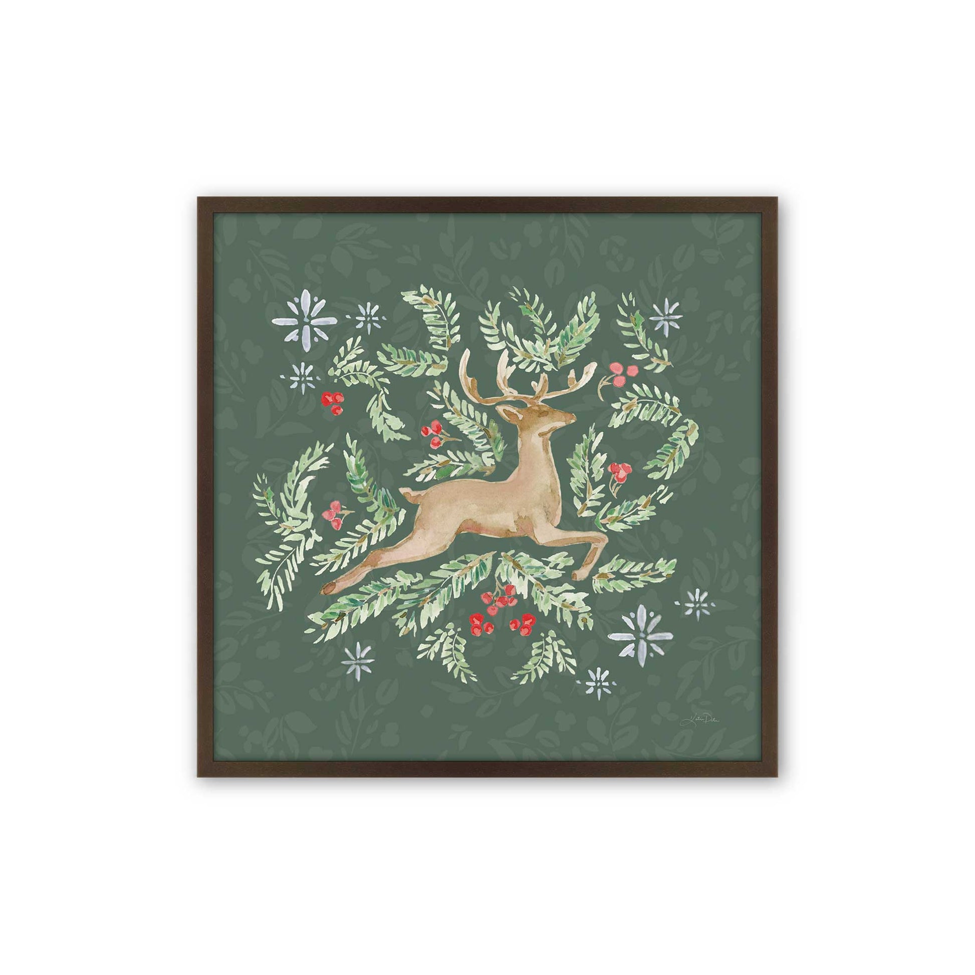 [Color:Belvinder Brown], Picture of art in a Belvinder Brown frame