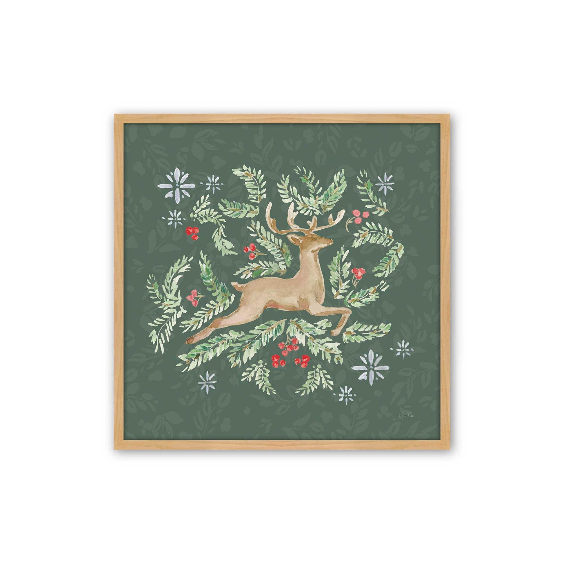 [Color:American Maple], Picture of art in an American Maple frame