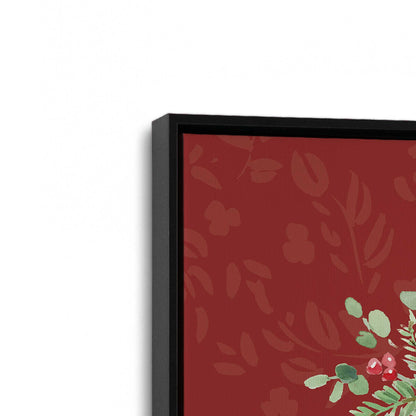 [Color:Satin Black], Picture of art in a Satin Black frame at an angle