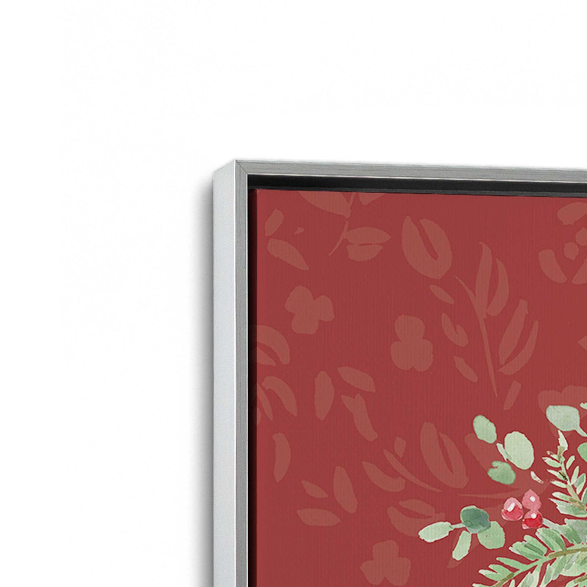 [Color:Polished Chrome], Picture of art in a Polished Chrome frame at an angle