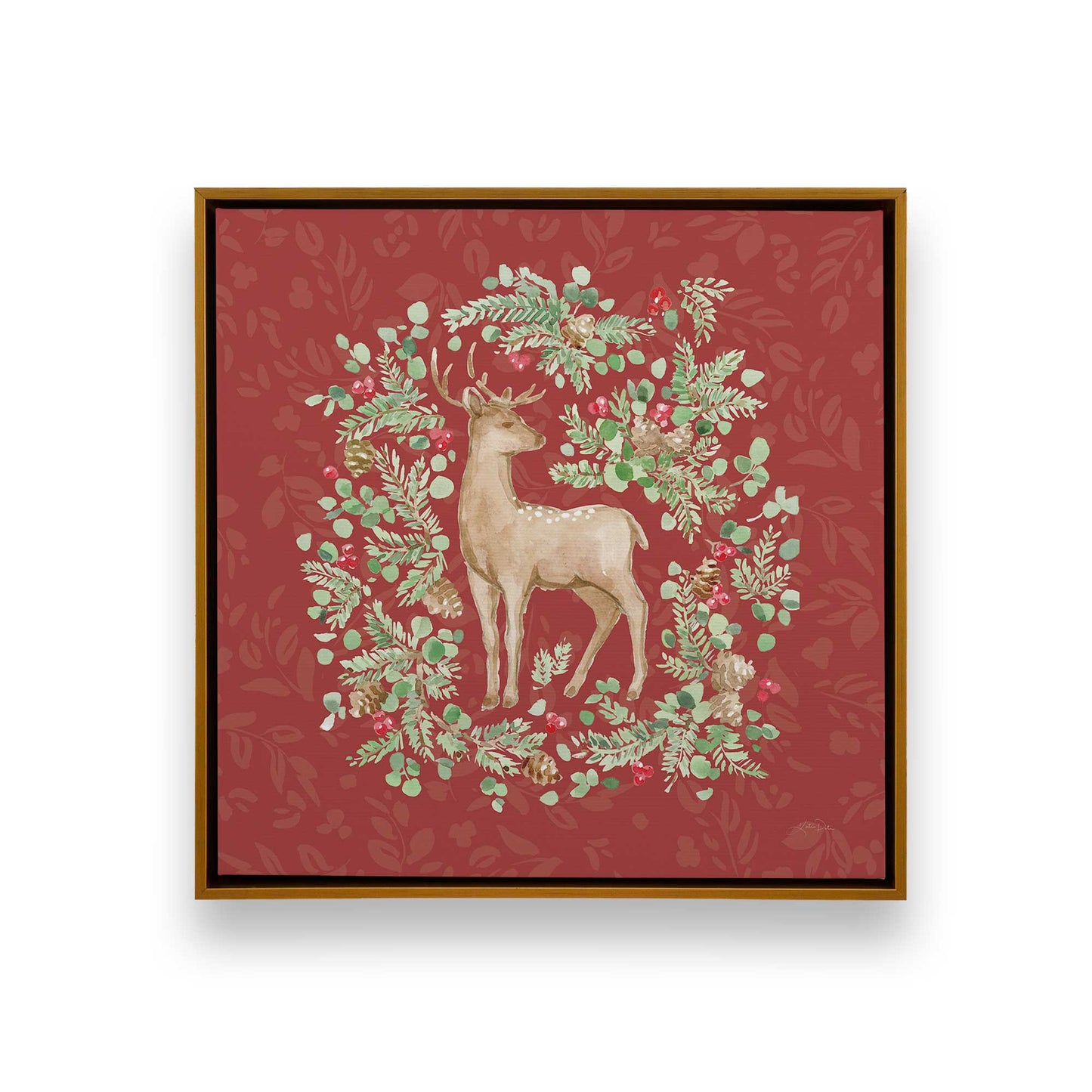 [Color:Polished Gold], Picture of art in a Polished Gold frame