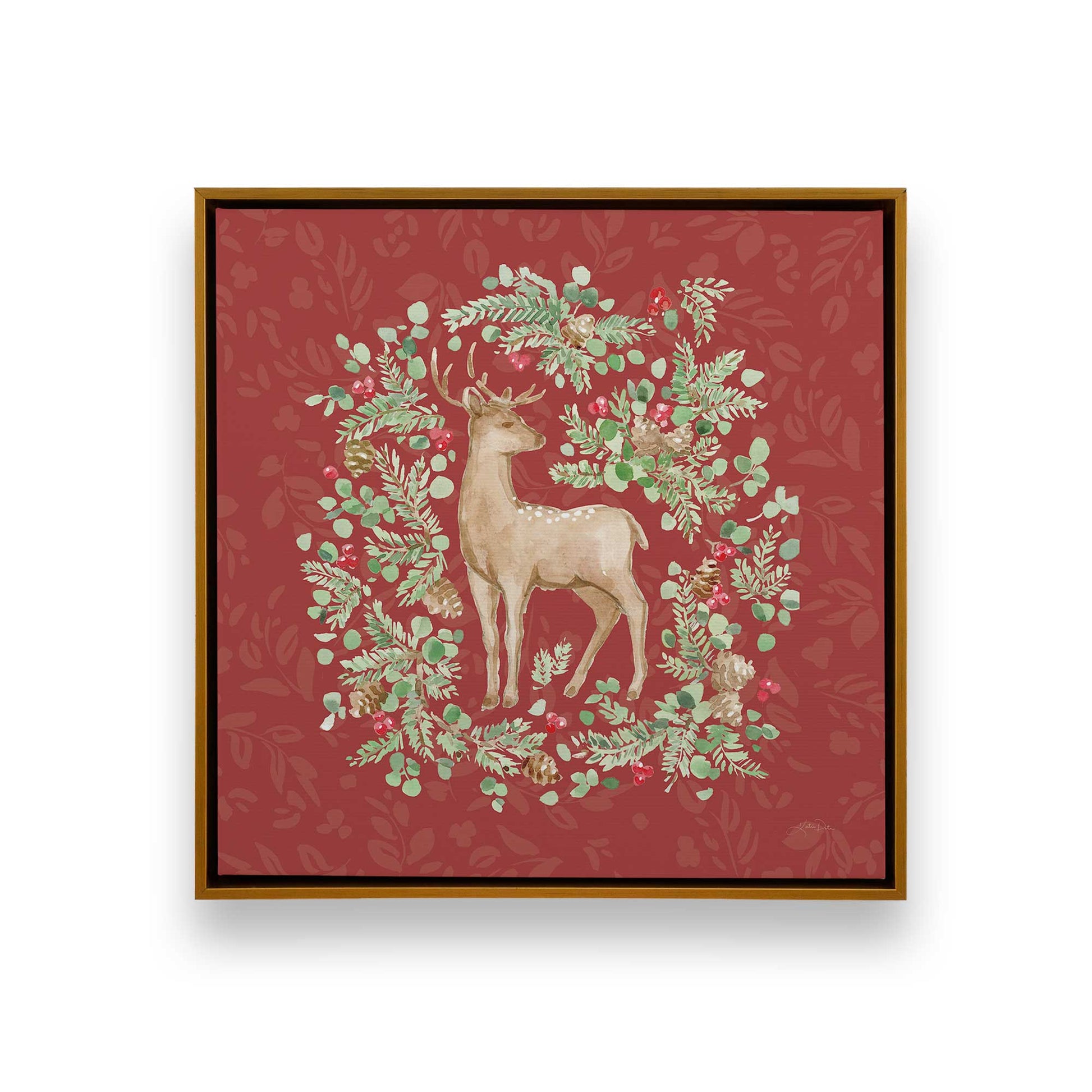 [Color:Polished Gold], Picture of art in a Polished Gold frame