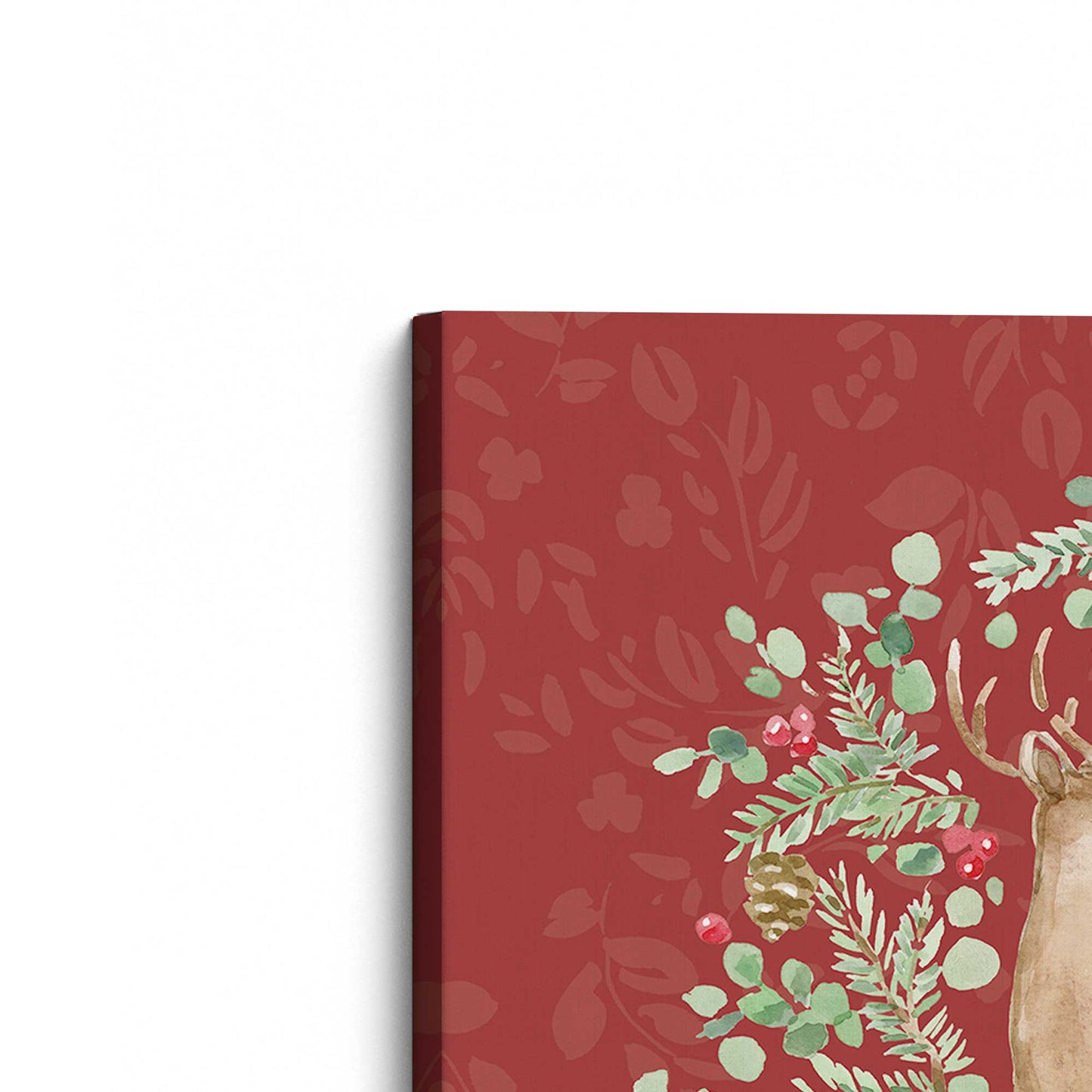 [Color:Stretched Canvas], Picture of the corner of the art