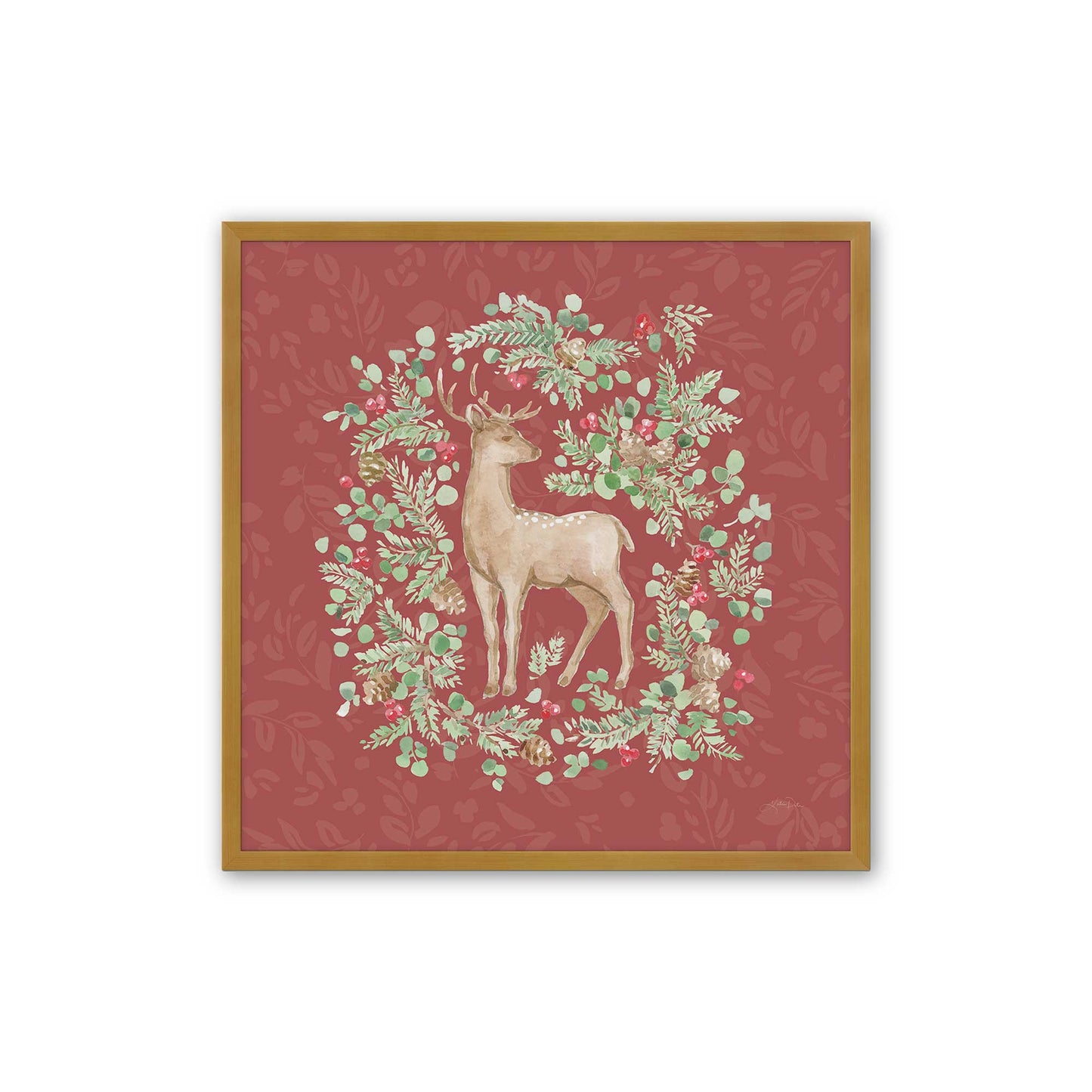 [Color:Polished Gold], Picture of art in a Polished Gold frame