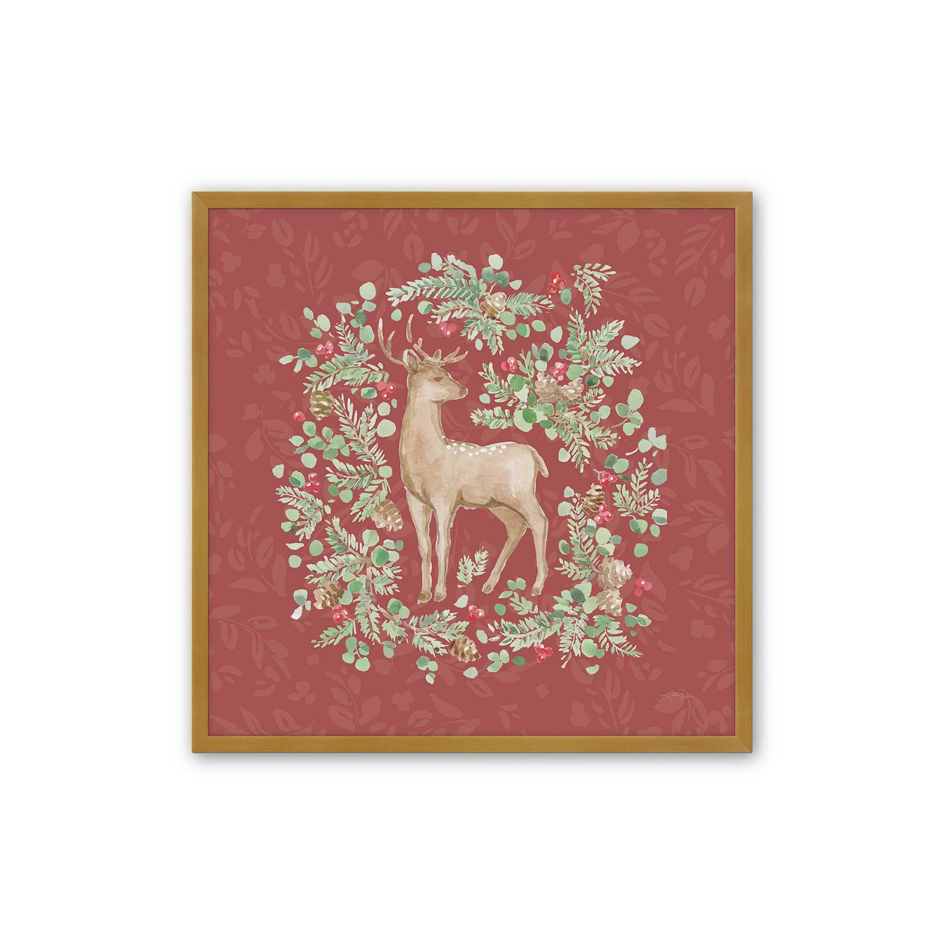 [Color:Polished Gold], Picture of art in a Polished Gold frame