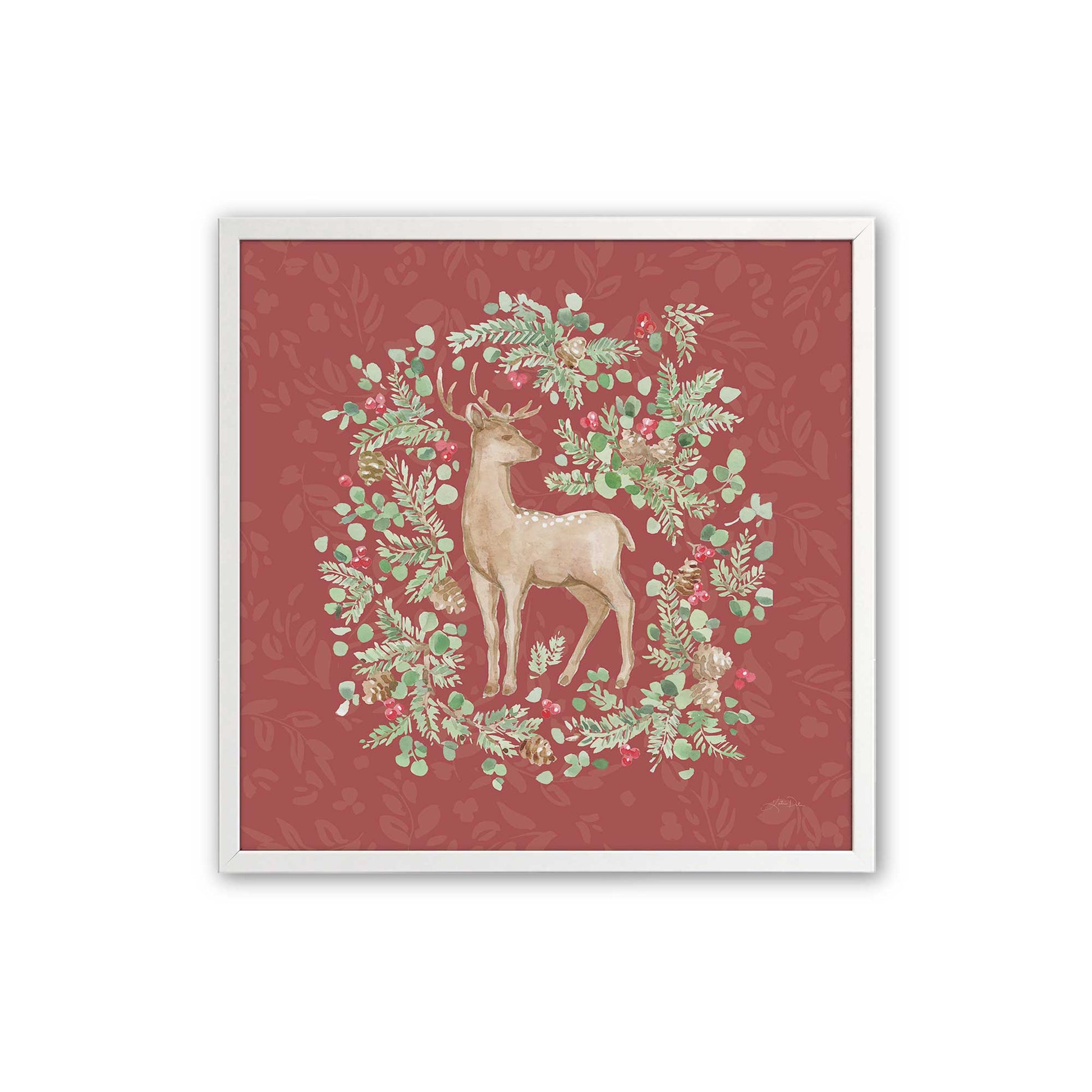 [Color:Opaque White], Picture of art in a Opaque White frame