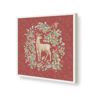 [Color:Opaque White], Picture of art in a Opaque White frame of the corner