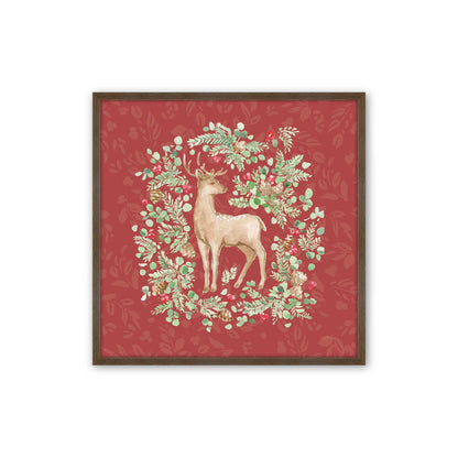 [Color:Walnut], Picture of art in a Walnut frame