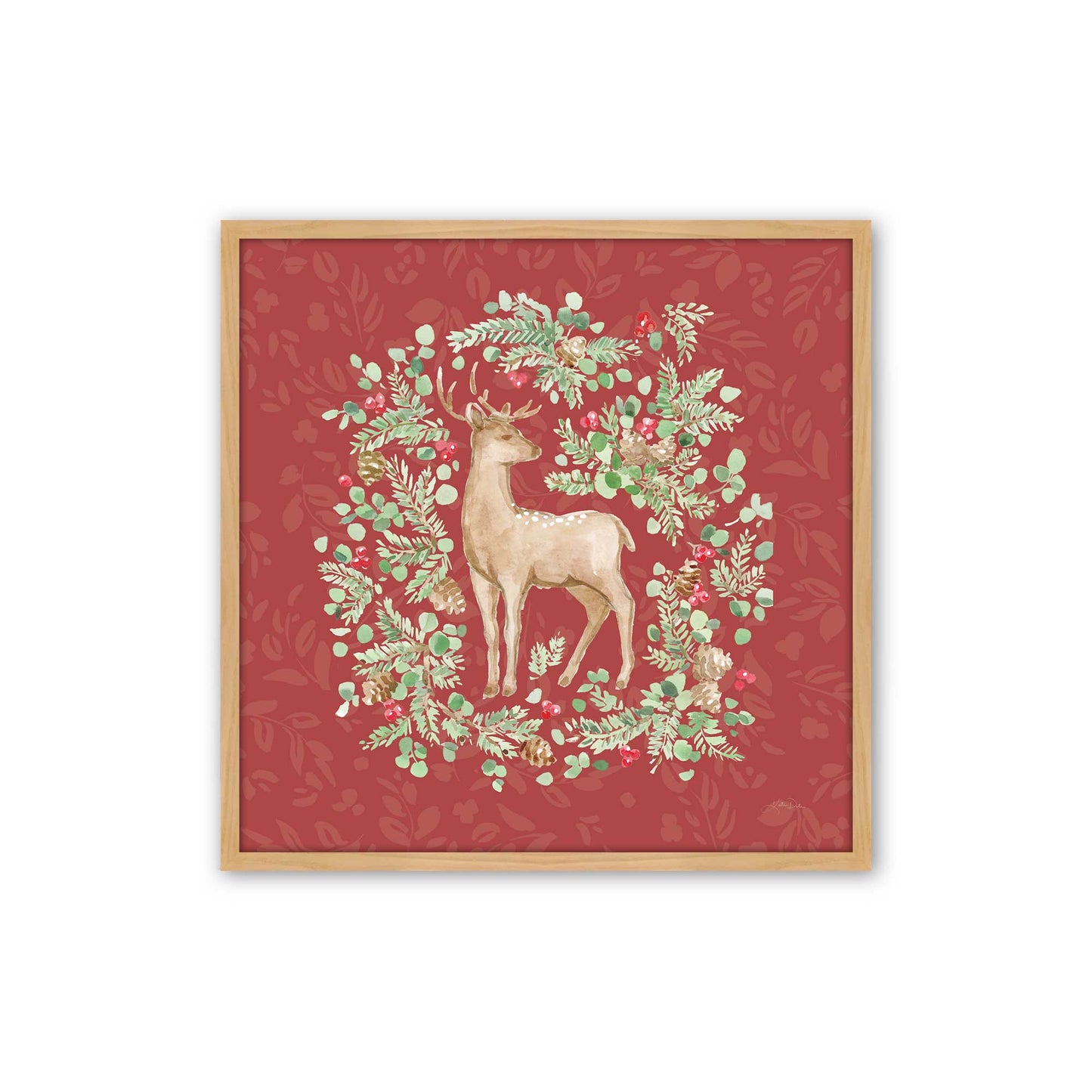 [Color:American Maple], Picture of art in an American Maple frame